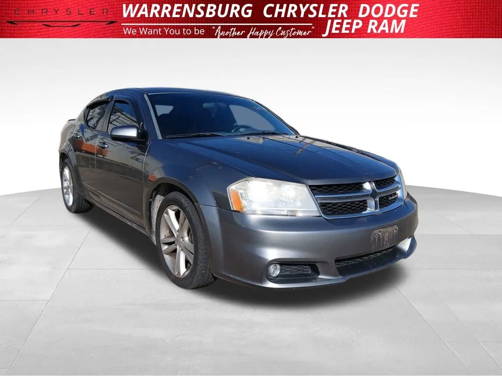 Used 2012 Dodge Avenger SXT Plus with VIN 1C3CDZEG6CN276349 for sale in Warrensburg, MO