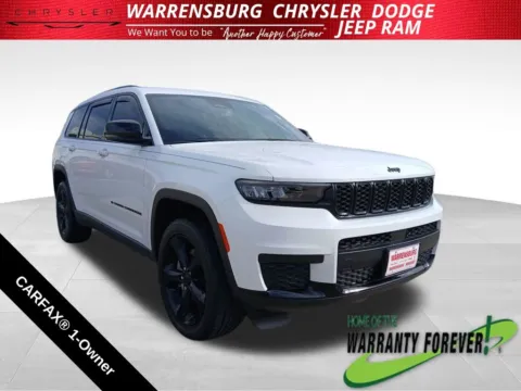 White 2024 Jeep Grand Cherokee L Altitude X for sale in Warrensburg, MO