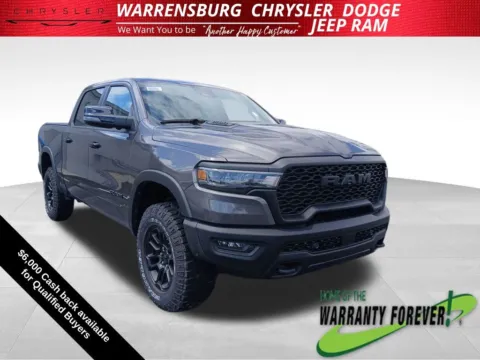 Gray 2026 Ram 1500 Rebel for sale in Warrensburg, MO