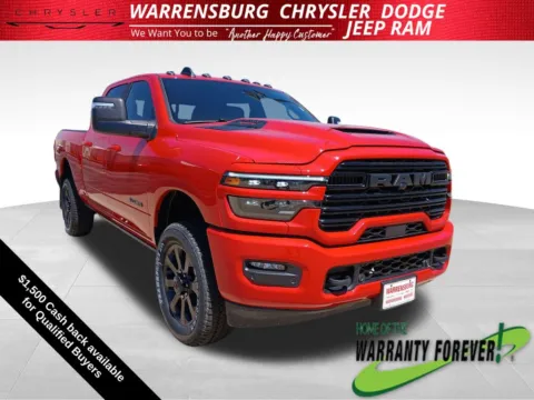 Red 2026 Ram 2500 Laramie for sale in Warrensburg, MO