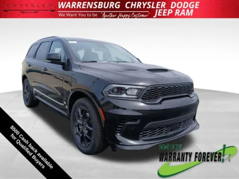 Black 2026 Dodge Durango GT Plus HEMI V8 for sale in Warrensburg, MO
