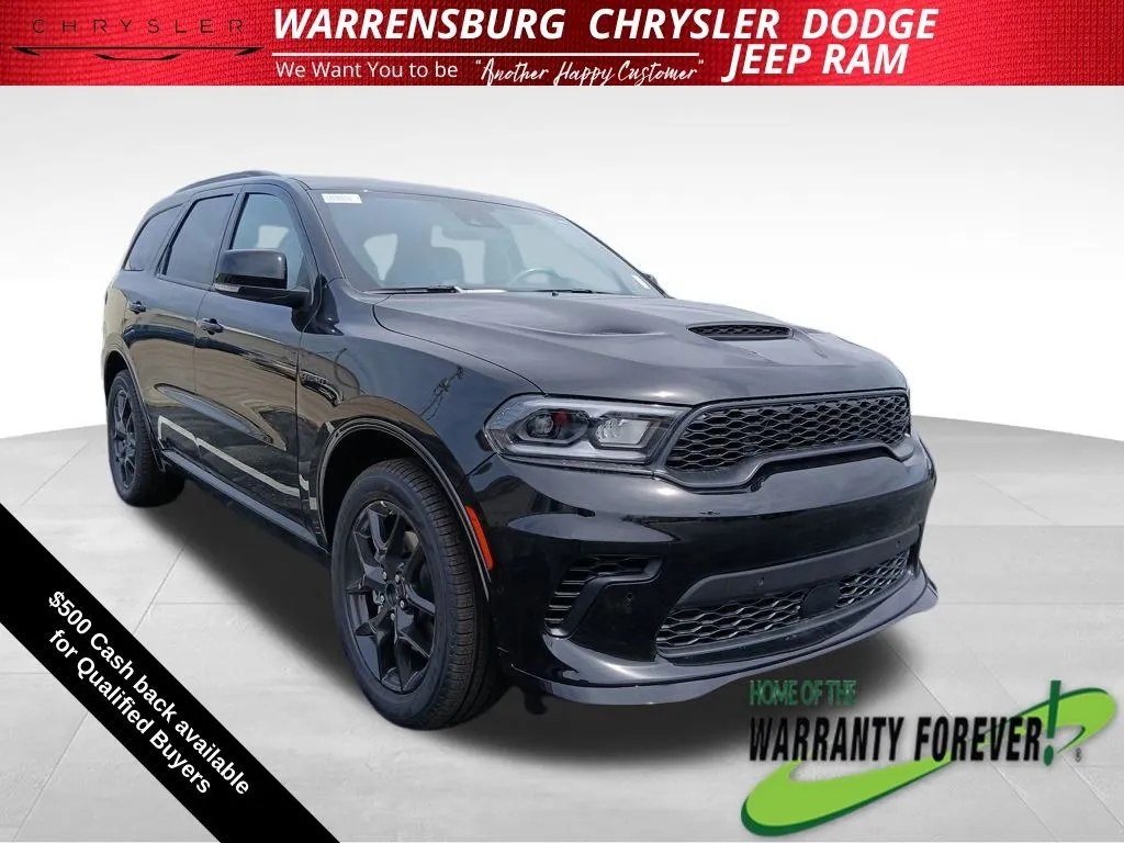 Black 2026 Dodge Durango GT Plus HEMI V8 for sale in Warrensburg, MO
