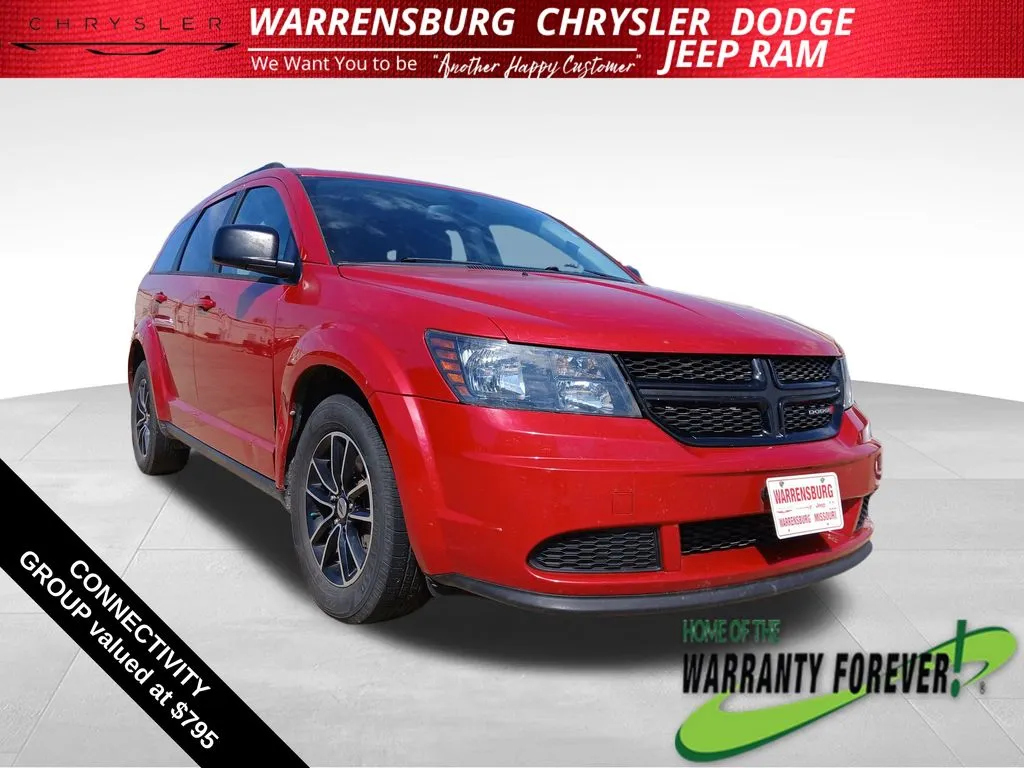 Used 2018 Dodge Journey SE with VIN 3C4PDCAB1JT529983 for sale in Kansas City