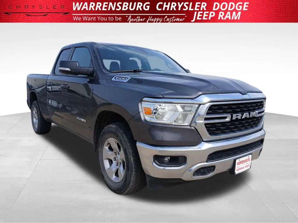 Used 2022 RAM Ram 1500 Pickup Big Horn/Lone Star with VIN 1C6RRFBG4NN287516 for sale in Kansas City