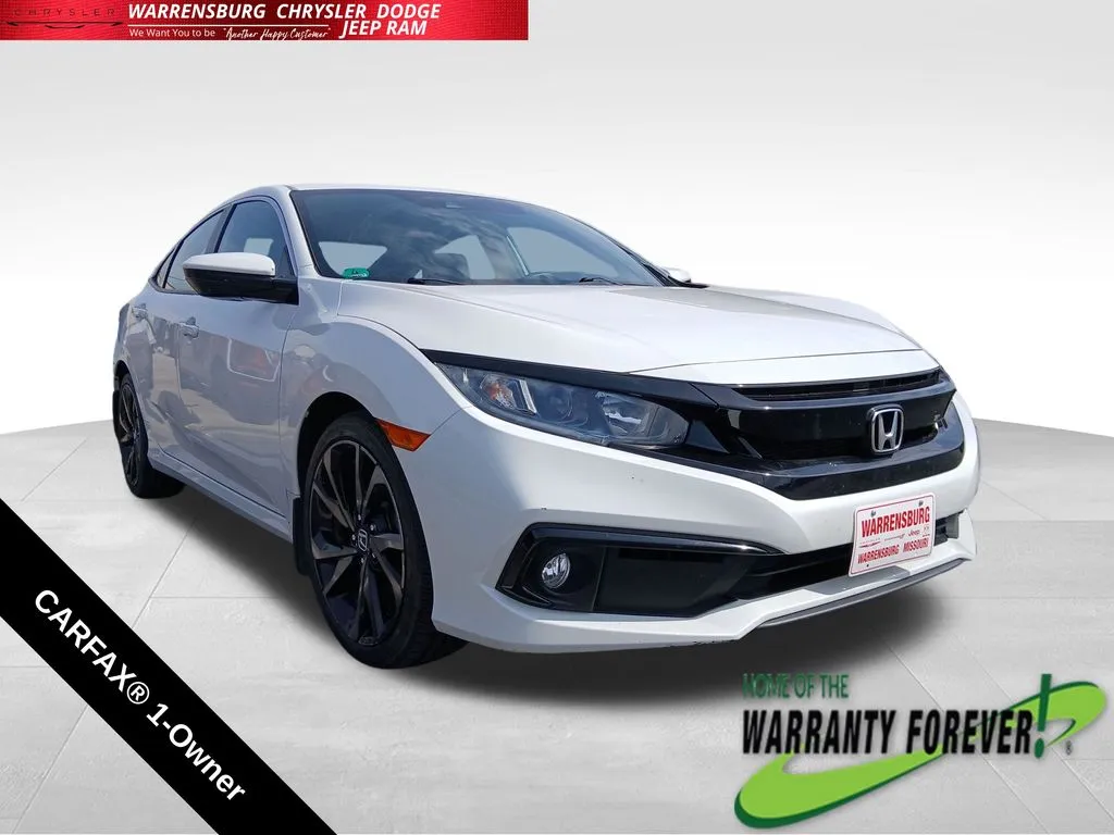 Used 2019 Honda Civic Sport with VIN 2HGFC2F84KH589449 for sale in Kansas City