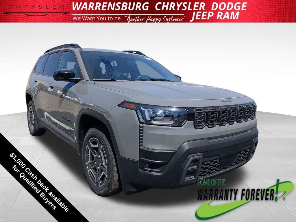 Gray 2026 Jeep Cherokee Limited for sale in Warrensburg, MO