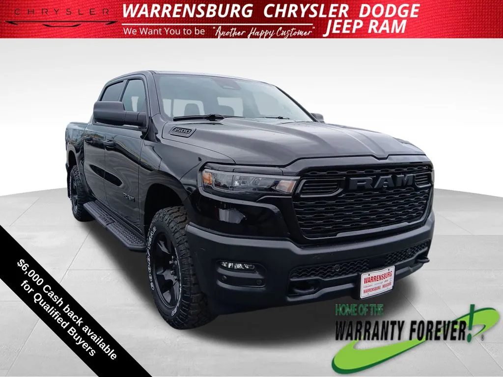 Black 2026 Ram 1500 Warlock for sale in Warrensburg, MO