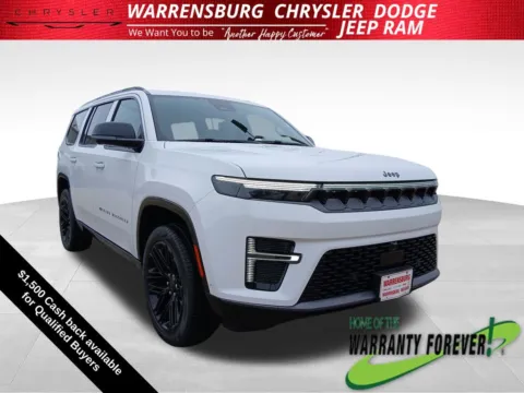 White 2026 Jeep Grand Wagoneer Limited Reserve for sale in Warrensburg, MO