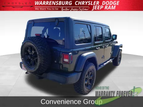 Another view of 2022 Jeep Wrangler Unlimited Willys for sale in Warrensburg, MO at Warrensburg CDJR
