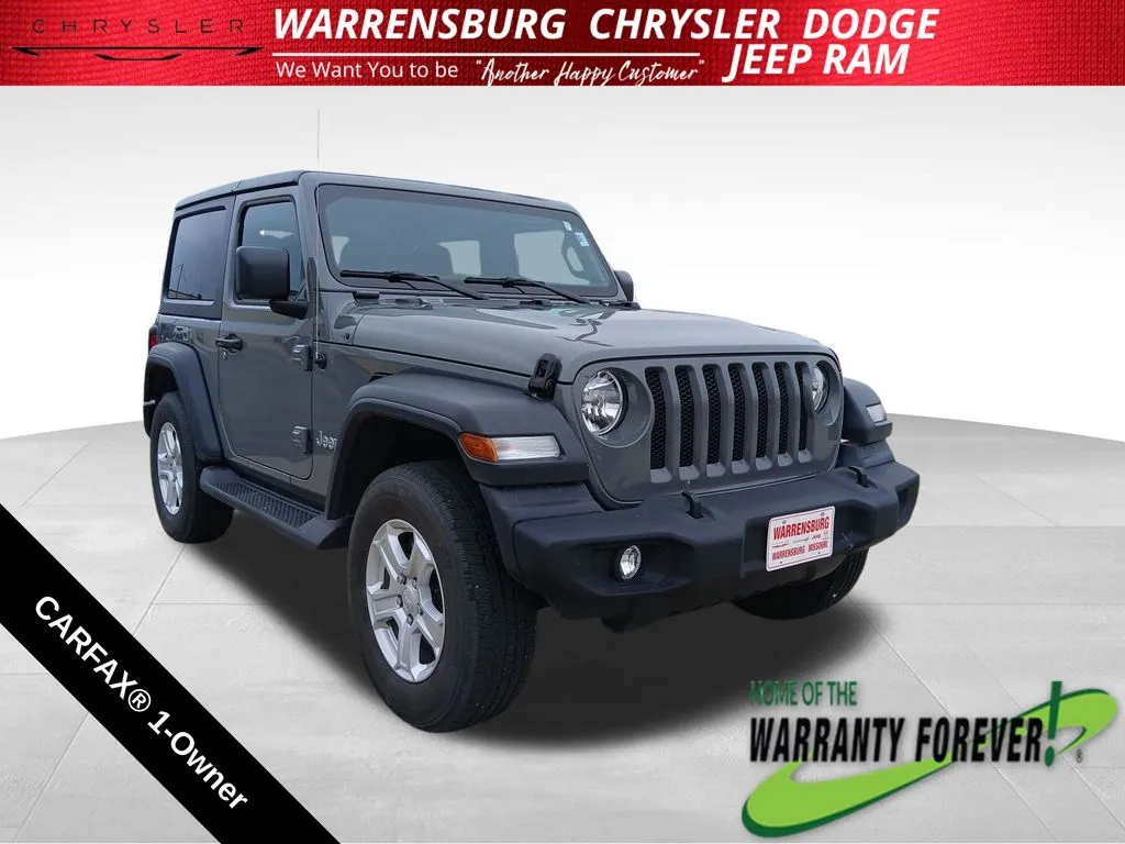 Used 2018 Jeep All-New Wrangler Sport S with VIN 1C4GJXAG2JW277232 for sale in Kansas City