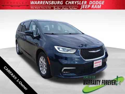 Blue 2023 Chrysler Pacifica Touring L for sale in Warrensburg, MO