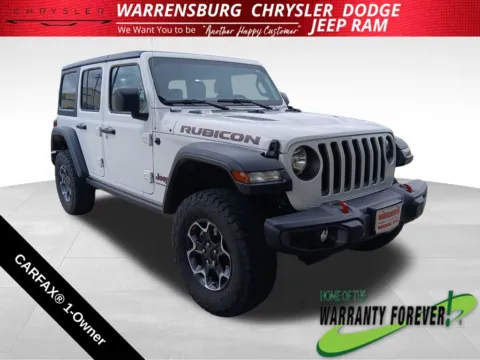 White 2023 Jeep Wrangler Rubicon for sale in Warrensburg, MO