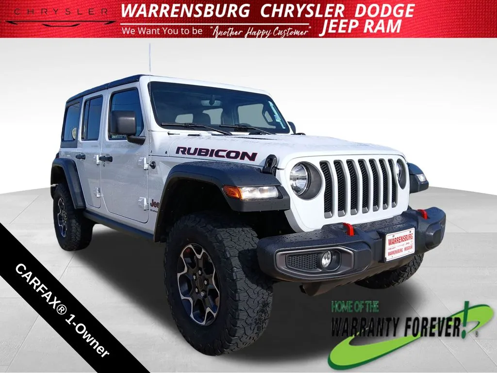 Used 2023 Jeep Wrangler 4-Door Rubicon with VIN 1C4HJXFG4PW675063 for sale in Kansas City