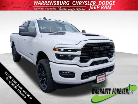White 2026 Ram 2500 Laramie for sale in Warrensburg, MO