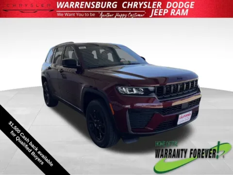 Red 2026 Jeep Grand Cherokee Laredo Altitude for sale in Warrensburg, MO