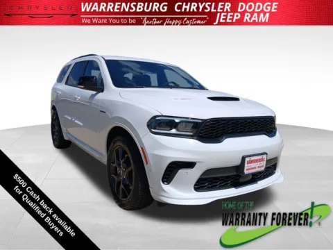 White 2026 Dodge Durango GT Plus HEMI V8 for sale in Warrensburg, MO