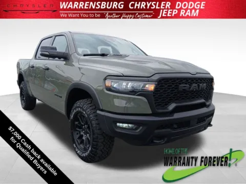 Green 2026 Ram 1500 Rebel for sale in Warrensburg, MO