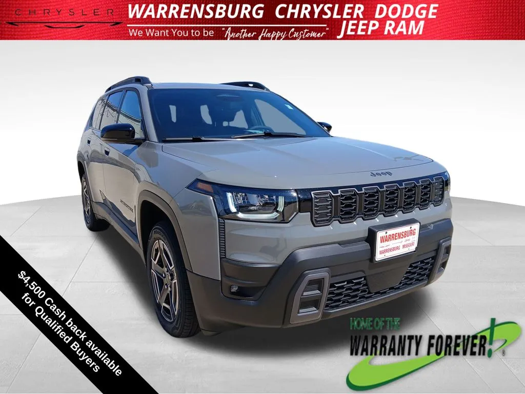 Gray 2026 Jeep Cherokee Limited for sale in Warrensburg, MO