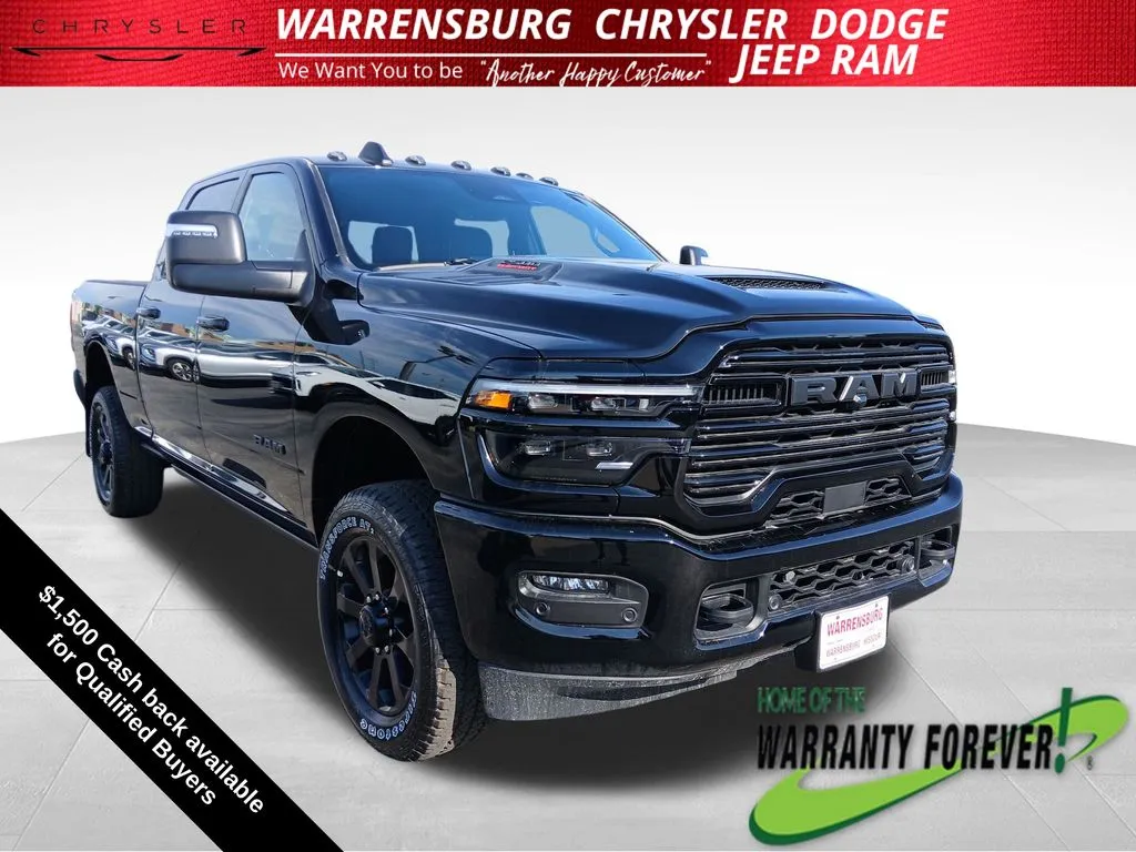 Black 2026 Ram 2500 Laramie for sale in Warrensburg, MO