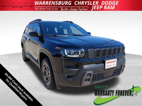 Black 2026 Jeep Cherokee Laredo for sale in Warrensburg, MO