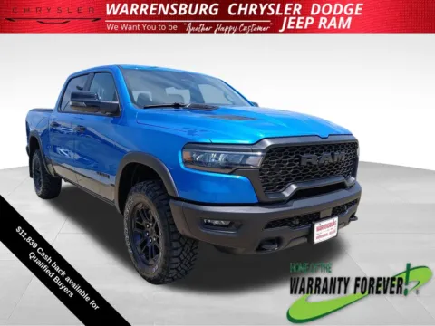 Blue 2026 Ram 1500 Rebel for sale in Warrensburg, MO
