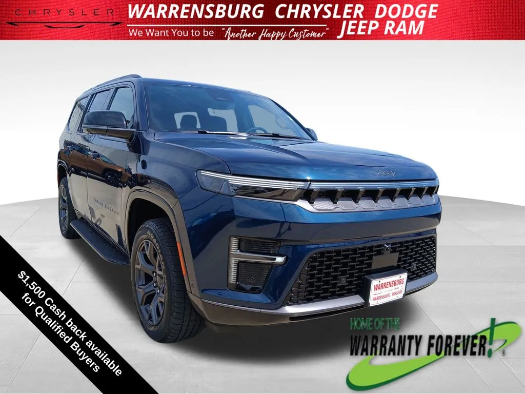Blue 2026 Jeep Grand Wagoneer Limited Altitude for sale in Warrensburg, MO