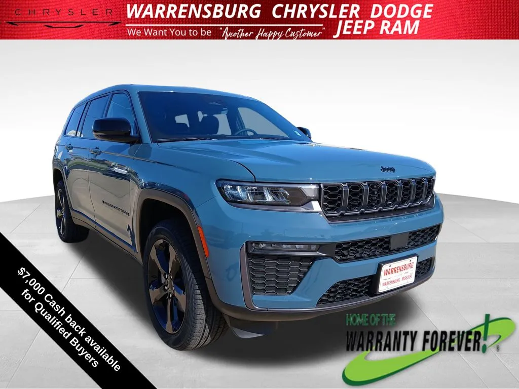 Blue 2026 Jeep Grand Cherokee L Limited for sale in Warrensburg, MO
