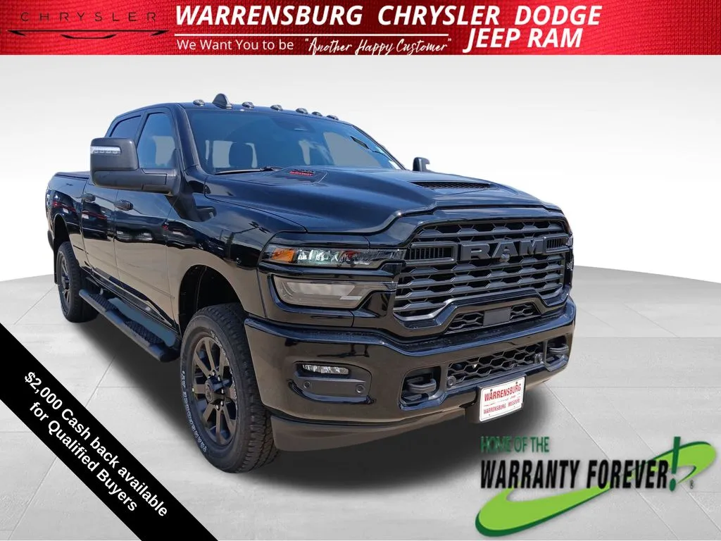 Black 2026 Ram 2500 Tradesman for sale in Warrensburg, MO