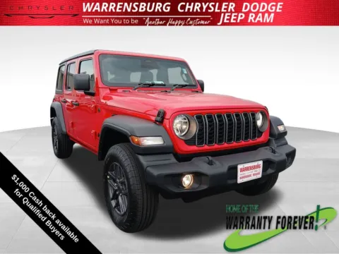 Red 2026 Jeep Wrangler Sport RHD for sale in Warrensburg, MO