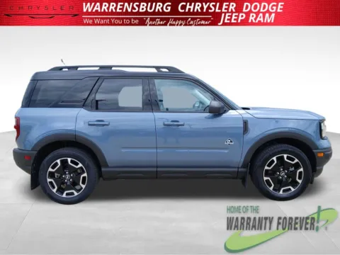 Photos of 2024 Ford Bronco Sport Outer Banks for sale in Warrensburg, MO at Warrensburg CDJR