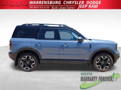 Photos of 2024 Ford Bronco Sport Outer Banks for sale in Warrensburg, MO at Warrensburg CDJR