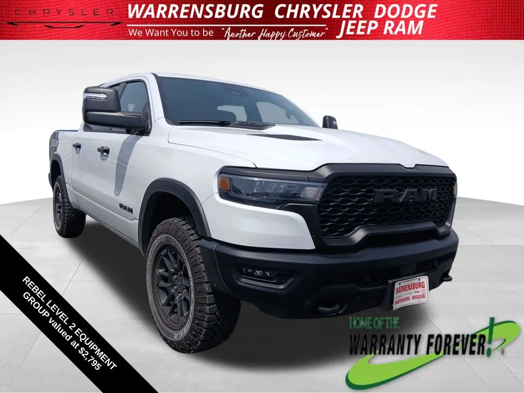 Used 2025 RAM Ram 1500 Pickup Rebel with VIN 1C6SRFLP4SN594583 for sale in Kansas City