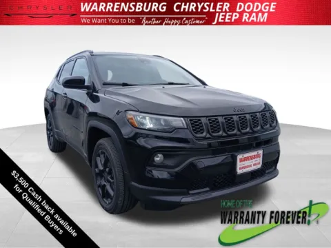 Black 2026 Jeep Compass Latitude for sale in Warrensburg, MO