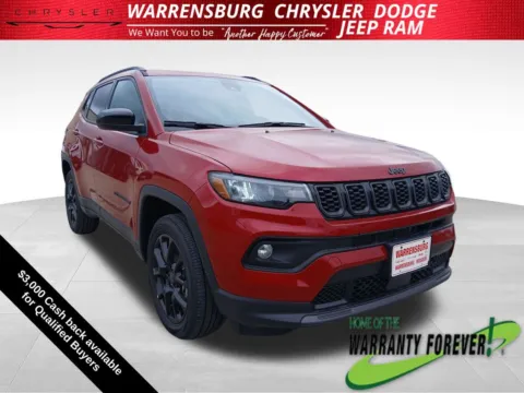 Red 2026 Jeep Compass Latitude for sale in Warrensburg, MO
