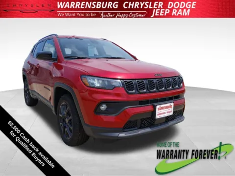 Red 2026 Jeep Compass Latitude for sale in Warrensburg, MO