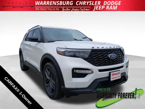 White 2024 Ford Explorer ST for sale in Warrensburg, MO