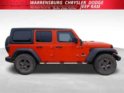 Photos of 2018 Jeep Wrangler Unlimited Sport S for sale in Warrensburg, MO at Warrensburg CDJR