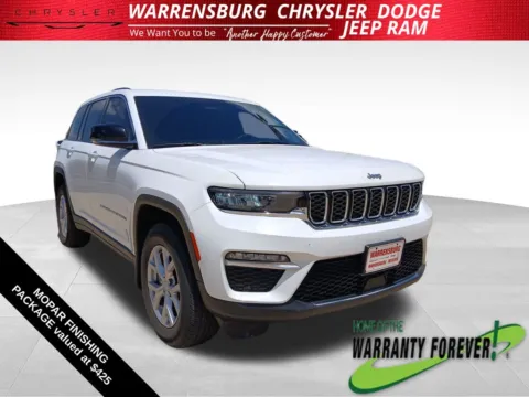 White 2023 Jeep Grand Cherokee Limited for sale in Warrensburg, MO