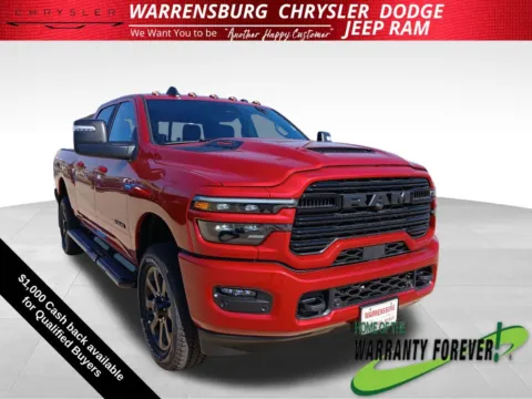 Red 2026 Ram 2500 Laramie for sale in Warrensburg, MO