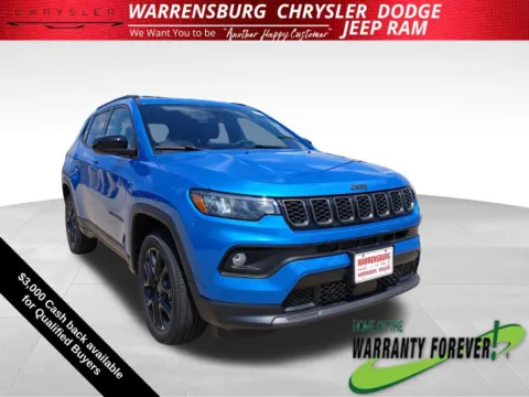 Blue 2026 Jeep Compass Latitude for sale in Warrensburg, MO