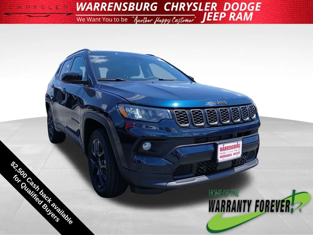 Blue 2026 Jeep Compass Latitude for sale in Warrensburg, MO