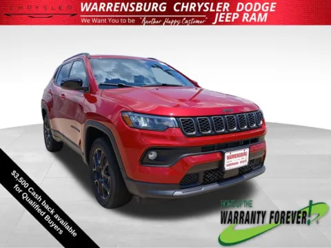 Red 2026 Jeep Compass Latitude for sale in Warrensburg, MO