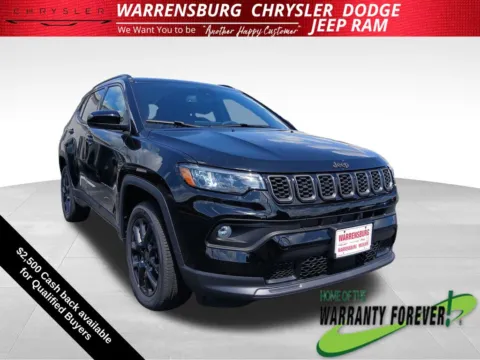 Black 2026 Jeep Compass Latitude for sale in Warrensburg, MO