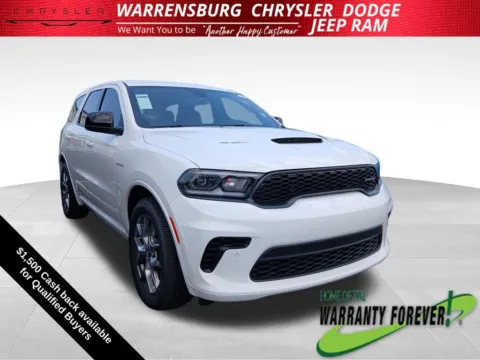 White 2026 Dodge Durango GT HEMI V8 for sale in Warrensburg, MO