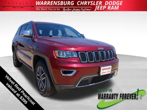 Red 2022 Jeep Grand Cherokee WK Limited for sale in Warrensburg, MO