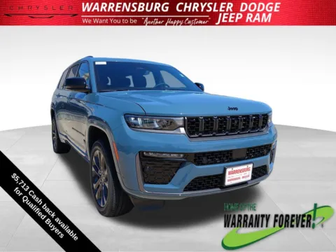 Blue 2026 Jeep Grand Cherokee L Limited Reserve for sale in Warrensburg, MO