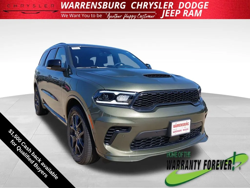 Green 2026 Dodge Durango GT Premium HEMI V8 for sale in Warrensburg, MO