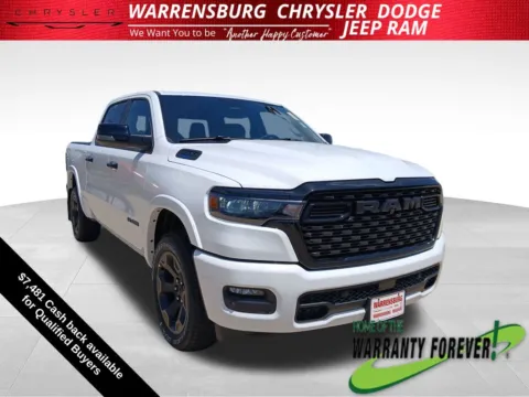White 2026 Ram 1500 Big Horn/Lone Star for sale in Warrensburg, MO