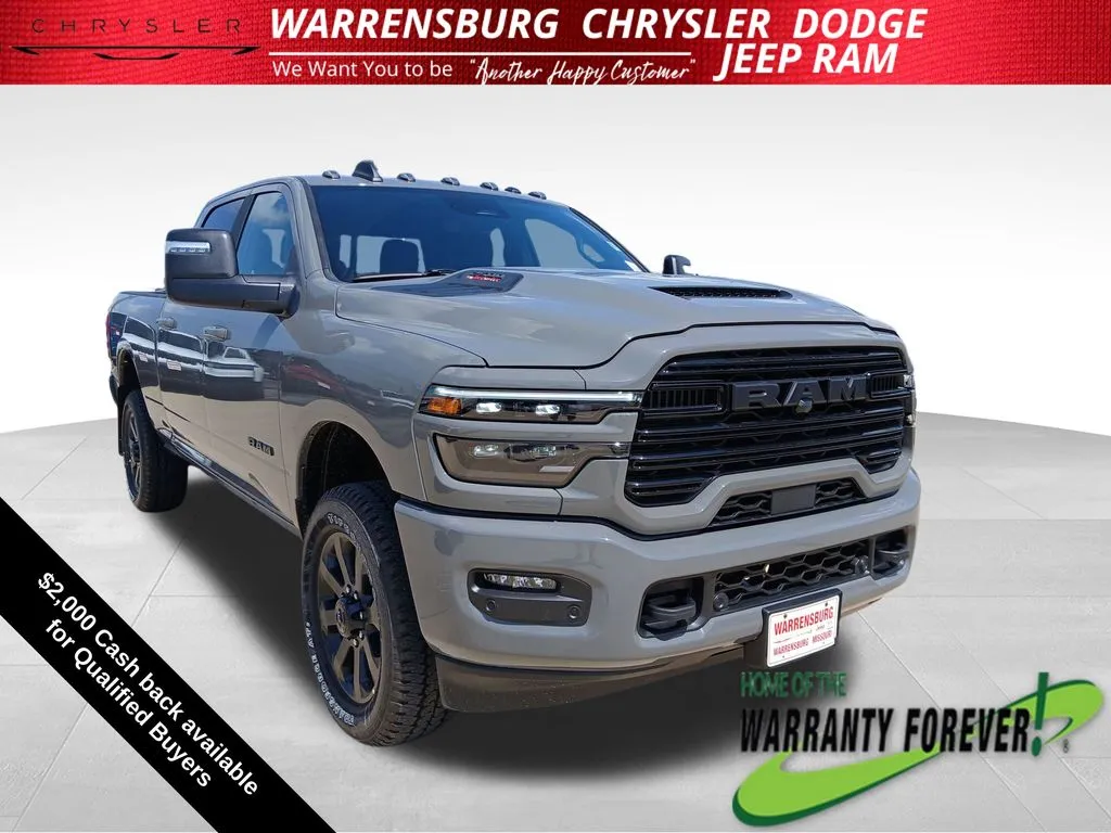 Gray 2026 Ram 2500 Laramie for sale in Warrensburg, MO