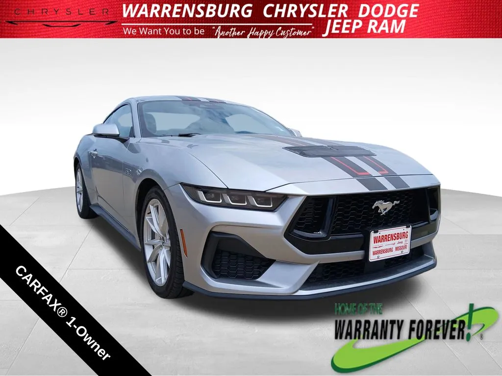 Used 2024 Ford Mustang GT Premium with VIN 1FA6P8CF9R5422620 for sale in Kansas City